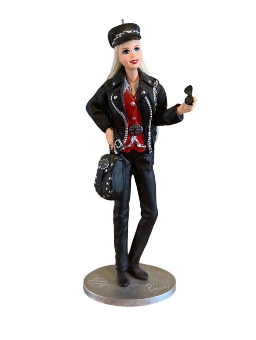 Hallmark Keepsake Harley-Davidson Barbie 2000 Exclusive Christmas Ornament New